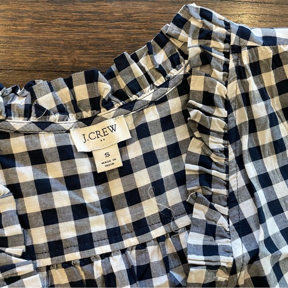 J. Crew gingham top - Picture 3 of 3